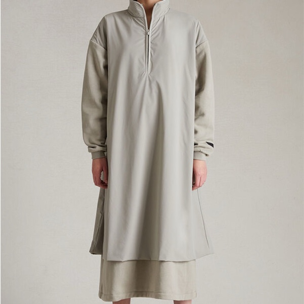 Fear of God Women's Nylon Fleece Mock neck Sweater Dress